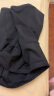 凡客诚品（VANCL）短裤男运动夏季宽松纯色七分裤简约薄款透气冰丝沙滩裤 黑色 XL  晒单实拍图
