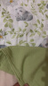威尔贝鲁（WELLBER）儿童睡衣24年春款家居服套装男女童装竹棉纱布空调服熊熊贴贴110 晒单实拍图