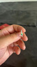 中国黄金（CHINA GOLD）S925银情窦初开绿芽戒指男女款情侣对戒情人节生日礼物送男女友 情窦初开绿芽戒指【情侣对戒】 实拍图