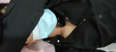 罗蒙（ROMON）纯色休闲衬衫男长袖春夏季修身免烫黑衬衣正装棉质白衬衫中青年 829黑色 【微弹抗皱】 薄款 L 参考110-125斤左右 实拍图