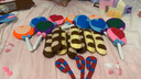 Aseblarm不织布手工diy材料包马卡龙彩色布织厚布料幼儿园手工无纺毛毡布 40色不织布材料包（40*50cm） 甄选套装 实拍图