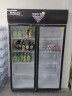 维仕美（Vvmax）饮料柜展示柜冷藏柜立式商用冰柜冰箱啤酒水饮料便利店超市展示柜鲜花水果保鲜柜 升级加大款双门上压机【绿黑】 直冷款 实拍图