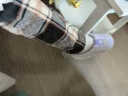 【5双装】月子袜子秋冬季珊瑚绒孕妇袜产后睡眠袜松口花边保暖加厚中筒产妇袜 5双装（粉+紫+白+绿+灰） 实拍图