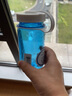 乐基因（nalgene）美国进口迷你饮水杯安全学生女暖手塑料杯子便携防漏随手杯耐高温 2178-6012蓝色透明 350ml 实拍图