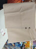 欧贝汐新款春夏秋冬季韩版高腰学生不规则短裙半身裙女百搭a字裙子女士 杏色 XL 实拍图