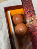 黄花梨木健身球手球手握球手掌按摩球手转球中老年康复手部球 黄花梨40mm球一对+布袋 实拍图