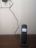 飞利浦（PHILIPS）无绳电话机 无线座机 子母机 办公家用 屏幕白色背光 持久待机 DCTG186（1+2）黑色 实拍图