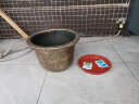 时光旧巷特大花盆大口径大码加厚塑料树脂荷花睡莲盆可种树盆景铁树水缸 圆形30(外径29.5cm高18.5cm) 底部有孔（种树） 实拍图