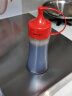 艾美诺（AMINNO）调料瓶塑料挤酱瓶蚝油瓶沙拉挤压瓶细口耗油瓶家用番茄酱料调味瓶 小号400毫升- 2只装（颜色随机） 实拍图