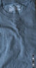 无印良品 MUJI 男式 印度棉天竺编织 圆领短袖T恤 ABA01A0S 炭灰色 M 实拍图