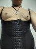 杰曼丽塑身衣女背心式收腹带美体塑形束腰产后塑腰托胸束身衣束胸带瘦身 2件装（黑色+黑色） 2XL (131-145斤) 实拍图