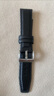 今舞 适用Ticwatch prox表带真超纤皮革硅胶混合pro3手表表带pro2021表链腕带 黑色 Ticwatch Pro/3/X（22mm） 实拍图