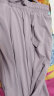 真维斯upf450+冰丝防晒直筒裤女夏季2024新款冰感高腰防紫外线阔腿裤子 紫-纯色 XL（建议110-120斤） 晒单实拍图