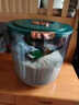吟初装米桶面桶面粉储存罐防虫防潮密封家用储米箱大米收纳盒 宝石绿【30斤装】带量杯 实拍图