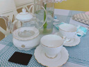 那些时光欧式茶具陶瓷英式茶壶下午 茶花茶杯茶具套装耐热泡茶壶 白玫瑰 (2杯碟+壶)简装 实拍图