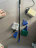 森森（SUNSUN）多功能擦缸刷长柄玻璃擦鱼缸刷子水族箱清洁工具刷子鱼捞 48.5cm不可伸缩5合1多功能缸刷 实拍图