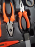 赛尔浦30件家用工具箱套装电工工具万用表电烙铁扳手钳子组套 69件电工常用套装 实拍图