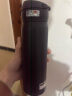 膳魔师（THERMOS） 保温杯女随身杯情侣杯子男进口儿童保温杯超轻学生水杯 502-ALB 优雅黑 500mL 实拍图