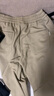 真维斯（Jeanswest）休闲裤男秋冬季加绒哈伦运动束脚裤宽松微修身工装百搭长裤子男士 2215卡其色+2215黑色（加绒） L 实拍图