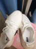 GCTC柏宜椰子鞋男350春夏季透气莆田鞋女潮流休闲跑步鞋情侣运动鞋 全白（蓝盒三杠高版本） 36 实拍图