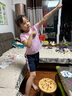 左西女童夏套装2025新款儿童速干运动夏装短袖T恤两件套女孩 粉色 120 实拍图