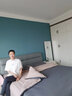 曼克顿（MANKEDUN）全新超柔水洗棉四件套裸睡纯色双拼床单被套单人宿舍床上三套件 超柔水洗棉-深灰+中驼 四件套1.5m 床单款 （被套200*230cm） 实拍图