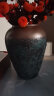 景德镇陶罐花瓶摆件客厅插花台面陶瓷复古落地粗陶装饰仿真花干花 青铜锈绿2号 晒单实拍图