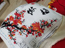 春天十字绣抱枕梅兰竹菊新款自己绣手工线绣客厅卧室中式花卉枕套 新抱枕背布/梅-含枕芯/埃及棉4股 实拍图
