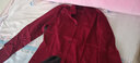 DGPZ 衬衫女商务休闲正装衬衣打底衫OL通勤工作服韩版女装上衣YLM806 酒红长 L （105-115）斤 实拍图