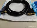 威迅 DVI线24+1双通道数字高清线 DVI-D数据信号转换线 电脑显示器投影仪公对公视频连接线 黑色（带磁环防干扰） EAA 1.5米 实拍图