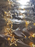 鸿迪新年春节装饰灯led小彩灯闪串灯星星灯笼挂件过年室内外氛围布置 【暖白】插电款-8种模式（节能） 实拍图