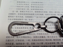 钛合金汽车钥匙扣男士钥匙链挂件腰挂个性创意定制锁匙扣圈环 二代加强 全钛版-大号 实拍图