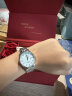 天王（TIAN WANG）手表女 520情人节礼物昆仑系列钢带机械女表白色LS5876S.D.S.W 实拍图