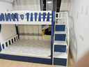 欧梵森 加厚实木上下床成人松木两层高低床子母床上下铺儿童双层床  梯柜床上铺宽115下铺宽135 实拍图