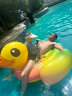 卢卡诺游泳圈动物充气坐骑独角兽成人儿童浮床水上大黄鸭泳池漂浮玩具 小飞艇 晒单实拍图