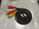 一叶兰 AV线音视频线三对三3rca莲花头线 机顶盒DVD投影仪连接电视机 色差线音频线 1.35~1.5米 实拍图