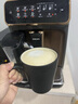 飞利浦（PHILIPS）全自动咖啡机3系  家用/办公室意式浓缩萃取全自动研磨一体机 奶泡现磨咖啡豆 【全自动+一键奶咖】黑金款 实拍图