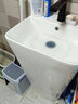 阪上BSTO一体立柱盆高温陶瓷洗手盆落地式洗脸盆连体柱盆洗手台 TO-65 配置B-搭配莫妮卡龙头全套 实拍图