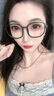 OVOLOOK美瞳半年抛2片黑色大直径自然混血灰色彩色隐形眼镜2024新款 大美目黑14.5mm 550度 实拍图