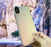 暴走 适用苹果12promax手机壳iPhone12promax保护套硅胶软边简约半透明全包防摔镭射渐变高级磨砂壳 实拍图