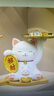 万佳臻 乔迁之喜搬家礼物钥匙收纳摆件玄关招财猫创意新家居装饰品开业 亲子招财猫+托盘摆件+架子 实拍图