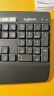罗技（Logitech）MK850无线蓝牙键鼠套装 无线蓝牙键盘鼠标套装 办公键鼠 Mac ipad电脑键盘无线键鼠双模连接带掌托 黑色 实拍图