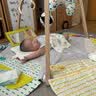 KIDS BAY【咨询优惠】0-3岁新生婴儿健身架宝宝蒙氏早教益智实木玩具礼物 5大玩耍早教场景+10+培养辅具 实拍图