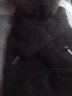 波司登（BOSIDENG）冬季鹅绒羽绒服女经典商务加厚长款连帽外套B30144188 黑色8056 165/88A 晒单实拍图