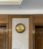汉时（Hense）创意客厅挂钟现代简约钟饰餐厅挂墙时钟挂表石英钟表HW22小号 实拍图