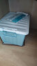 SPACEXPERT 衣物收纳箱塑料整理箱16L蓝色 1个装 不带轮 实拍图