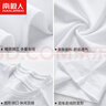 南极人纯棉短袖T恤男夏季男装圆领半袖体恤休闲男士五分袖打底衫上衣L 实拍图