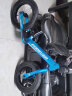 永久儿童平衡车无脚踏滑步车2-4岁宝宝双轮滑行车儿童礼物两轮车 [竞技款]铝架+六星辐条轮 蓝色 实拍图