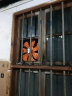奥克斯（AUX）排气扇家用油烟排风扇厨房卫生间换气扇壁挂式方形金属铁强劲大吸力大功率抽风机 14寸开孔：340*340mm（双向排气） 实拍图