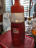 ASVEL阿司倍鹭厨房家用挤压式细口调味瓶酱油醋 挤酱瓶蜂蜜瓶色拉酱瓶 红色300ml A2142-02 实拍图